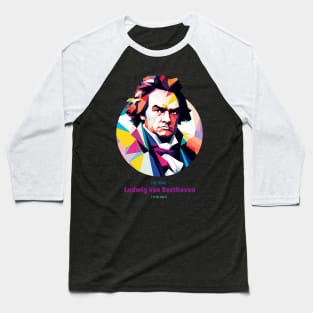 Beethoven in WPAP Baseball T-Shirt